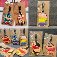 พร้อมส่ง✈️ Tag แท็กกระเป๋าเดินทาง ชินจัง Shinchan ป้ายห้อยกระเป๋า Luggage Tag ป้ายชื่อ 85006