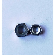 M3 NUT M4 galvanized nut 3mm nut 4mm white (contents 100) NUT ONLY