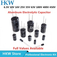 10V 16V 25V 35V 50V 63V 100V 200V 250V 400V Aluminum Electrolytic Capacitor 20% 100UF 470UF 680UF 10