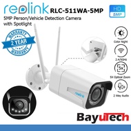 Reolink RLC-511WA 5MP Wi-Fi Dual-Band Color Night Vision Person/Vehicle Detection w/ 5X Optical Zoom