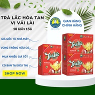 Jasmine Instant Shake Tea Lak Convenient Instant Powder Helps To Cool With Delicious Jasmine Flavor Hung Thai Tea 18 Packs * 15G