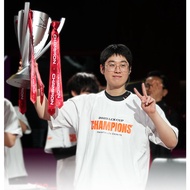 [HLE] 25 HLE LCK CUP "Zeus" Champion T-shirt, LOL/Valorant VCT team uniform sublimation jersey. Late