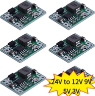 ชุดแปลงไฟ DC-DC Buck Converter ขนาดเล็ก MP1584EN 6 ชิ้น ปรับแรงดันไฟฟ้าได้ 24V เป็น 12V 9V 5V 3V