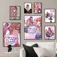 Game Doki D-Doki L-Literatuare Club POSTER Prints Wall Pictures Living Room Home Decoration Small M6