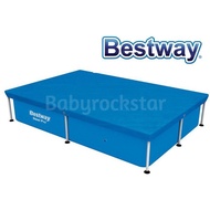 BESTWAY Pool Cover Swimming Pool Penutup Kolam Cover Kolam Pool Cover PE Material Pool Cover Swimmin