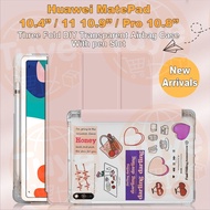 [Tuye]Untuk Huawei MatePad 10.4 2022 2020 Pro 11 10.8 BAH4-AL10 W09 BAH3-W09 AL00 L09 W59 DBY-W09 DB