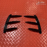 W176 A200 250 45 AMG Rear Bumper Carnards Fin Gloss Black M631