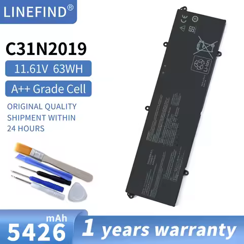 C31N2019 11.61V 5260mAh Laptop Battery For Asus VivoBook Pro 14X OLED M7400 Pro 15 OLED M3500QC-L106