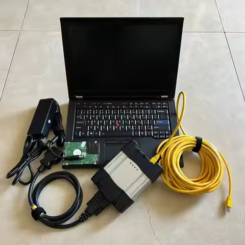for BMW Icom Next Code Scanner Latest V2026 Software HDD SSD in T410 Laptop i5CPU 8GB RAM Ready to W