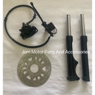 YAMAHA EGO S Front Fork Set/Fork Depan Master Pump/Atas Front Caliper Front Disc Plate Piring Disc D
