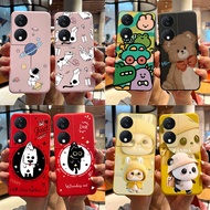 Honor X7b CLK-LX2 CLK-LX1 CLK-LX3 Lovely Rabbit Panda Printing Jelly Phone Casing HonorX7b X 7B 4G S