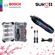 SKOI BOSCH [Bundle] GO 2 SOLO Smart Screwdriver - 06019H21L1 + BOSCH 50 Pcs Extra Hard Screwdriver B