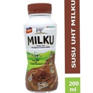 Uht Milk Milk MILKU Chocolate Premium Chocolate Plastic Bottle 200ml