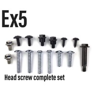HONDA EX5 HANDLE COVER SCREW (ST) // EX5 HP HIGH POWER EX5 DREAM HANDLE SCREW SET EX5 SCREW HANDLE C