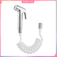  Handheld Bidet Spray Shower Head Bathroom Toilet Shattaf Spring Hose Cleanser