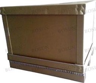 全新超硬紙棧板包裝箱(可直接出口用，免煙燻)，800元/組，有現貨多少可訂，請自取，量大價可議可送。