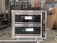 Double deck commercial baking oven