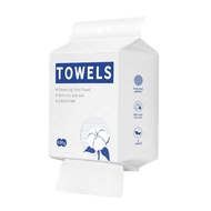 Cross-Border Full English Face Towel Thick Type Drawing Cotton Soft Towel No Lint Hanging Type Dispo