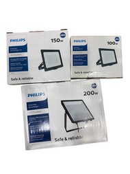 PHILIPS โคมฟลัดไลท์ สปอร์ตไลท์ SmartBright LED รุ่น BVP150 220V 100W 150W 200W DAY แสงขาว และ Warm W