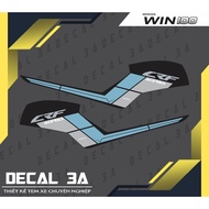 WIN 100 CRF DESIGN DECAL 3A