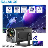 Salange HY320mini Smart Projector Android 11.0 Portable WIFI Bluetooth Home Cinema 720P for Smartpho