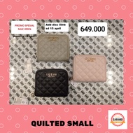 Dompet lipat Guess seri QUILTED wallet sale original 100 terbaru