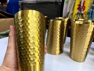 LY KIM CƯƠNG 2 LỚP CÁCH NHIỆT INOX 304 . LY UỐNG NƯỚC INOX 304 MÀU BẠC / VÀNG. NHIỀU SIZE TỪ 175ml -