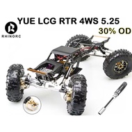 (TW) RhinoRC YUE LCG 4WS RTR & KIT 30% OD ESC VE40A RM-S12-1900KV RC Rig with Servo