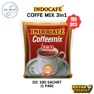 Indocafe Coffee Mix 3in1 Coffee, 1 Pack of 100 Sachets, Cash on Delivery