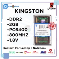 RAM LAPTOP DDR2 2GB KINGSTON PC2/6400
