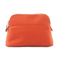 [二手] Hermes Bolide Pouch Mini Orange Feu H104773M 02 Orange Feu 帆布 Bolide Pouch Mini Orange Feu 女士