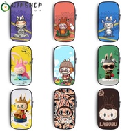 QINSHOP Pencil Cases, Large Capacity Cute Cartoon Labubu Pencil Bag,  Stationery Box