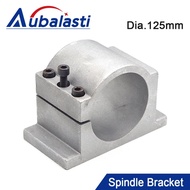 Aubalasti 125mm Spindle Motor Bracket Seat Clamp Motor Holder Spindle Fixture use for CNC Spindle Mo