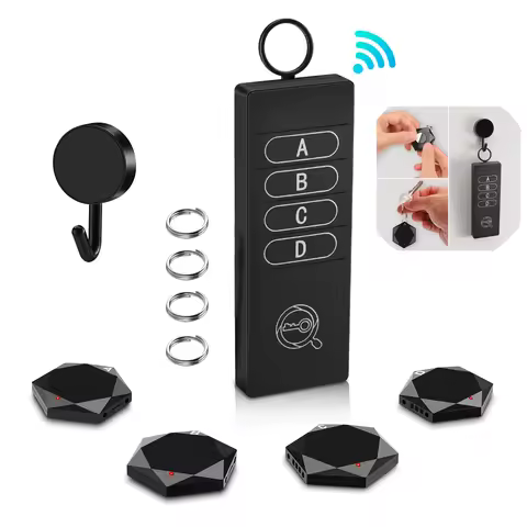Anti Lost Key Finder 164Feet Remote Key Locator Sensor Pet Tracker Wallet Tracker for Anti-Lost Alar