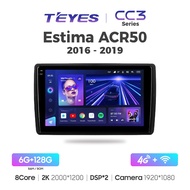 TEYES CC3 Series Toyota Estima ACR50 FL 2016-2019 Android Car Player 10"