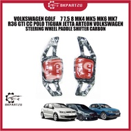 GOLF 7 7.5 8 MK4 MK5 MK6 MK7 R36 GTI CC POLO TIGUAN JETTA ARTEON VOLKSWAGEN STEERING WHEEL PADDLE SH