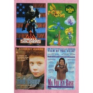 (Sold As A Set)​Mini Card​ Movies​Foreign Movies Famous In The Past​ Number​ 4 Sheets