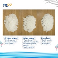 Fishco Salt Garam Ikan kasar/krosok Kristal Import 50kg karungan