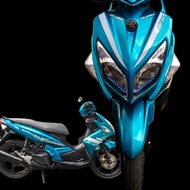 Striping Nouvo LC 135 2011 EXCITER GP transparent