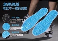 軟凝膠耐久站機能鞋墊(雙)   超柔軟、超彈性 運動 健走 上班族保健 鞋墊(1雙)