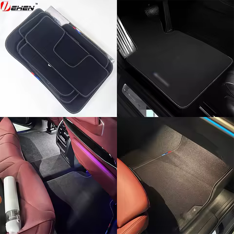 RHD For BMW New2 3 1 4 5 6 7 8series X3 X4 X X6 X7 G20 G26 G30 G32 G05 G80 G82 Foot Mat M Performanc