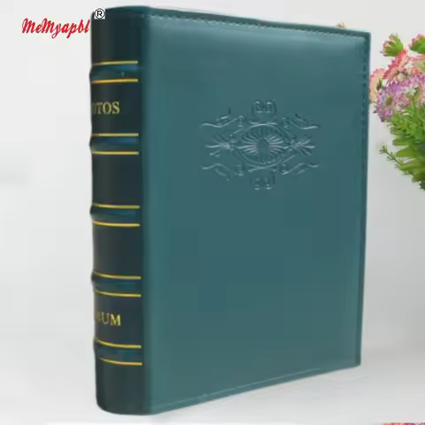 Big 6 Inches 4D Photo Album Imitation Leather PU Cover Picture Album Welding Gift 4.5*6" Tour Autogr
