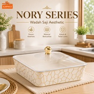 NORY Gold Dot Buffet Place Aesthetic Buffet Container/