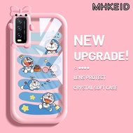 MHKEID Casing Ponsel untuk VIVO Y20 Y20i Y20s Y12s Y20 2021 Y11s Y12A Y20T Y20S M Y20S D Case siliko