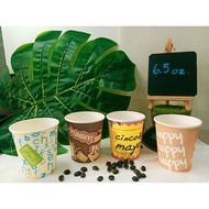 Assorted Paper Cups 6.5oz (Not Attached To The Ears)