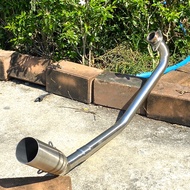 คอท่อสแตนด์เลสปลายสวม2นิ้ว สำหรับ M-Slaz150 R15 (ตัวเก่า)ตัวก่อนปี 2017 ขนาด 2 นิ้ว