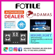 Fotile Built-in Hob GAG86309 Gas Stoves 3B 86cm (Black)