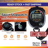 LED Stopwatch Digital Timer Switch Waterproof Digital Chronograph Timer Counter Accurate Alarm Timer