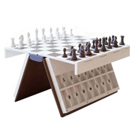microgood Book-shaped Board Game 3d Printed Chess Game 3d Printed Portable Educational Book Board Ga