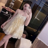 Beautiful women's skirt set, floral tank top set with short skirt C174(Z6)